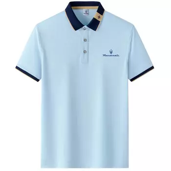 Рубашка-поло унисекс Maserati, Белый