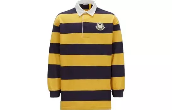 Рубашка-поло унисекс MONCLER GENIUS, желтый/черный