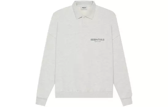 Рубашка поло унисекс овсянка Fear Of God Essentials, светло-бежевый
