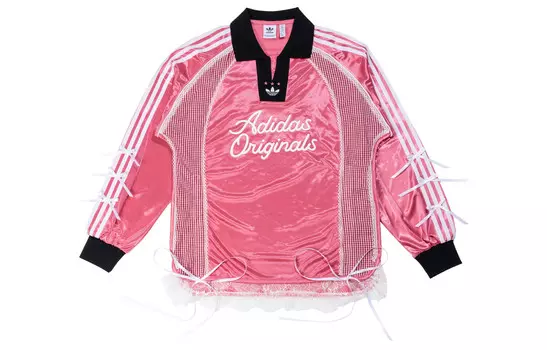 Рубашка поло унисекс розовая Adidas Originals, розовый