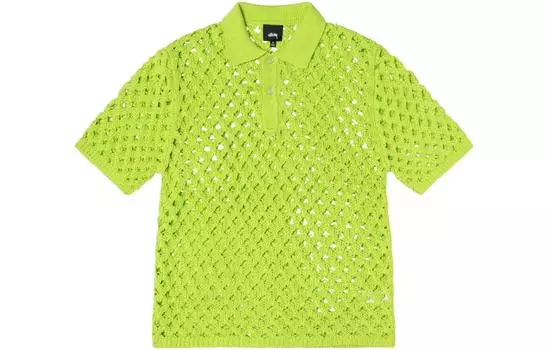 Рубашка поло унисекс Stussy, цвет Black