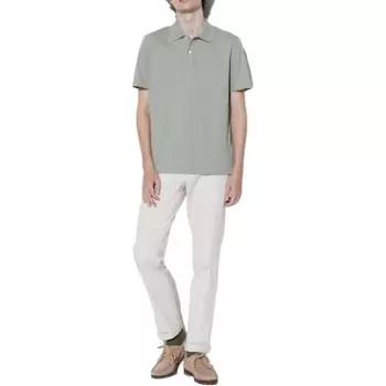 Рубашка поло унисекс Verdant Green Uniqlo, зеленый