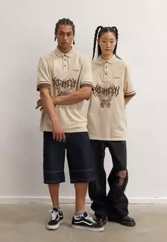 Рубашка-поло Unisex YOURTURN, кремовый