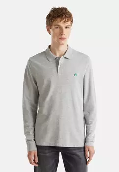 Рубашка поло United Colors of Benetton, серый