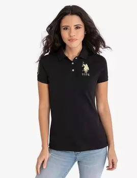 Рубашка-поло Uspa U.S. Polo Assn., черный