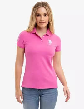 Рубашка-поло Uspa U.S. Polo Assn., розовый
