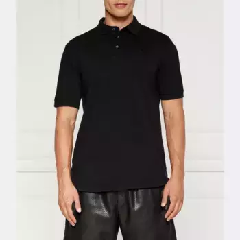 Рубашка-Поло узкого кроя Armani Exchange, черный