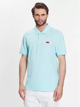Рубашка-поло узкого кроя Levi's, синий