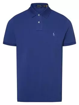 Рубашка поло узкого кроя по индивидуальному заказу Polo Ralph Lauren, индиго