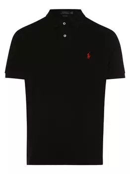 Рубашка поло узкого кроя по индивидуальному заказу Polo Ralph Lauren, черный