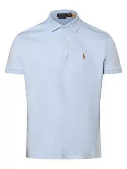 Рубашка поло узкого кроя по индивидуальному заказу Polo Ralph Lauren, синий