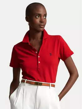 Рубашка-Поло узкого кроя Polo Ralph Lauren, красный