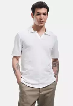 Рубашка поло V-NECK Koton, белый