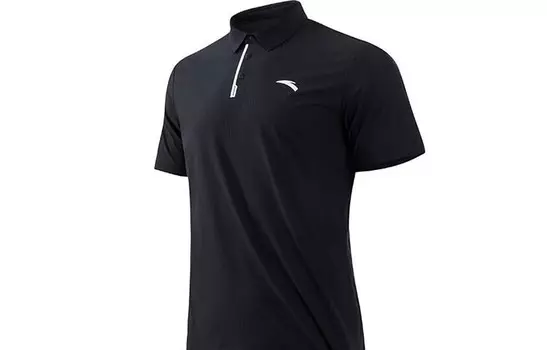 Рубашка поло Variety Training Collection для мужчин, черная Anta, черный