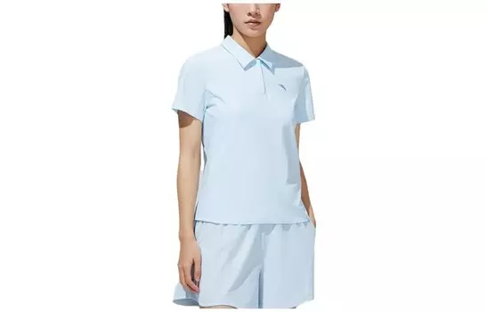 Рубашка поло Variety Training Collection женская для керлинга, синяя Anta
