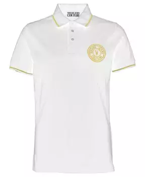 Рубашка поло Versace Jeans Couture, белый