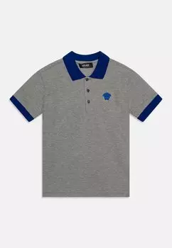 Рубашка поло Versace, серый