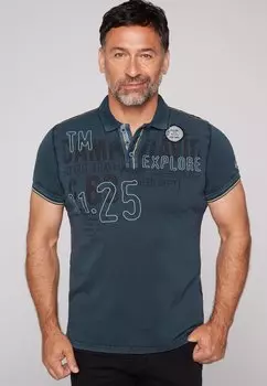 Рубашка-поло VINTAGE LOOK Camp David, цвет brave blue