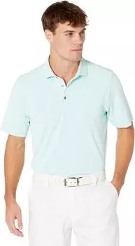 Рубашка-поло Virtue Eco Pique Botanical Print Polo Cutter & Buck, цвет Fresh Mint