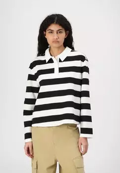 Рубашка поло VMPERNILLE STRIPED TEE Vero Moda, черный