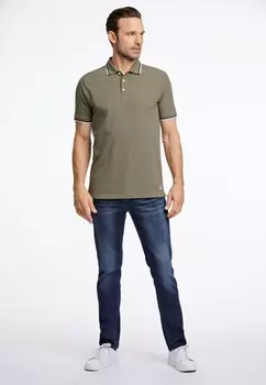 Рубашка поло W CONTRAST Jack's Sportswear, оливковый