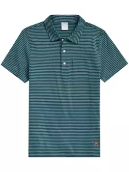 Рубашка поло в полоску Brooks Brothers, синий