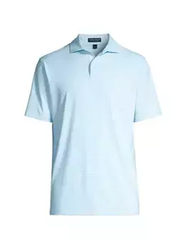 Рубашка-поло в полоску Crown Crafted Ambrose Peter Millar, белый