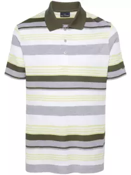 Рубашка поло в полоску Paul & Shark, белый