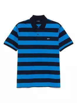 Рубашка поло в полоску Paul & Shark, синий