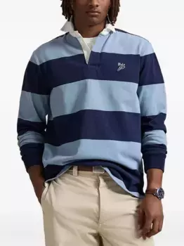 Рубашка поло в полоску POLO RALPH LAUREN, синий