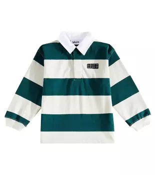 Рубашка-Поло в полоску Relz Molo, белый