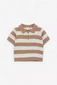 Рубашка-Поло в рубчик Arket, мультиколор