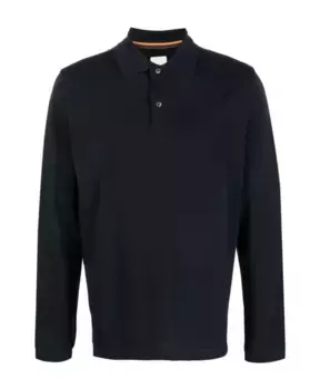 Рубашка поло в синюю полоску Paul Smith, синий