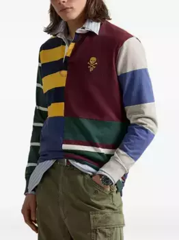 Рубашка поло в технике пэчворк POLO RALPH LAUREN, зеленый