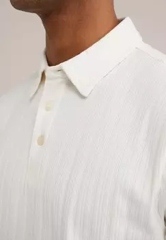 Рубашка-поло WE Fashion, белая