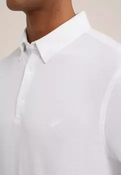 Рубашка-поло WE Fashion, белая