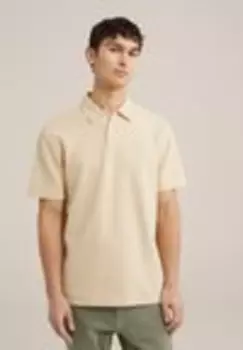 Рубашка-поло We Fashion, бежевый