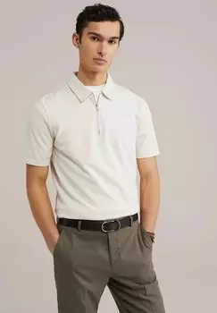 Рубашка поло WE Fashion, бежевый