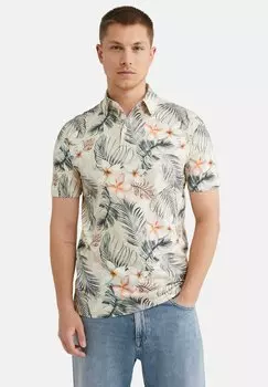 Рубашка поло WE Fashion, бежевый