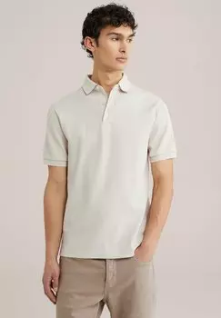 Рубашка поло WE Fashion, бежевый