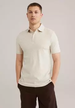 Рубашка поло WE Fashion, бежевый