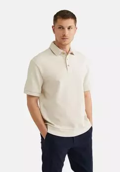 Рубашка поло WE Fashion, бежевый