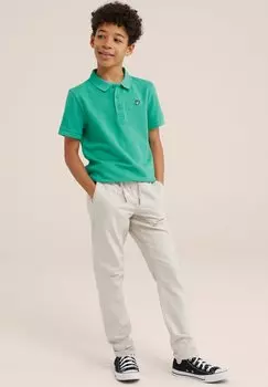 Рубашка-поло WE Fashion, цвет green