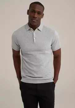 Рубашка-поло WE Fashion, цвет grey