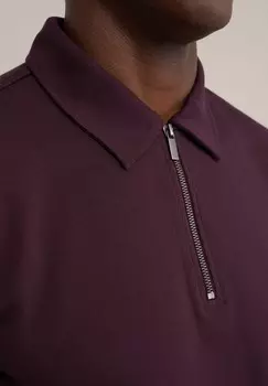 Рубашка поло WE Fashion, фиолетовый
