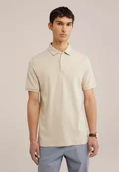 Рубашка-поло WE Fashion, коричневая