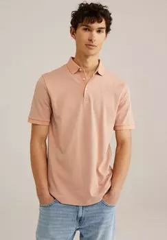 Рубашка поло WE Fashion, лосось