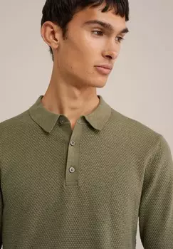 Рубашка поло WE Fashion, оливковый