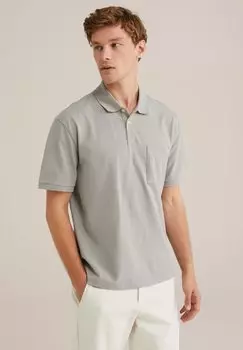 Рубашка поло WE Fashion, серый
