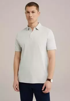 Рубашка поло WE Fashion, светло-серый